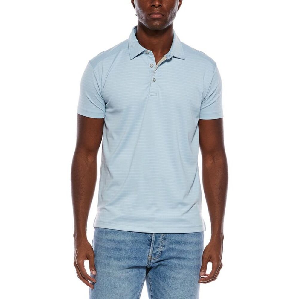 Vintage 1946 Mens Nublend Polo Shirt, Blue